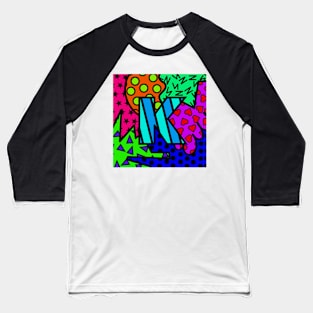 Alphabet Series - Letter K - Bright and Bold Initial Letters Baseball T-Shirt